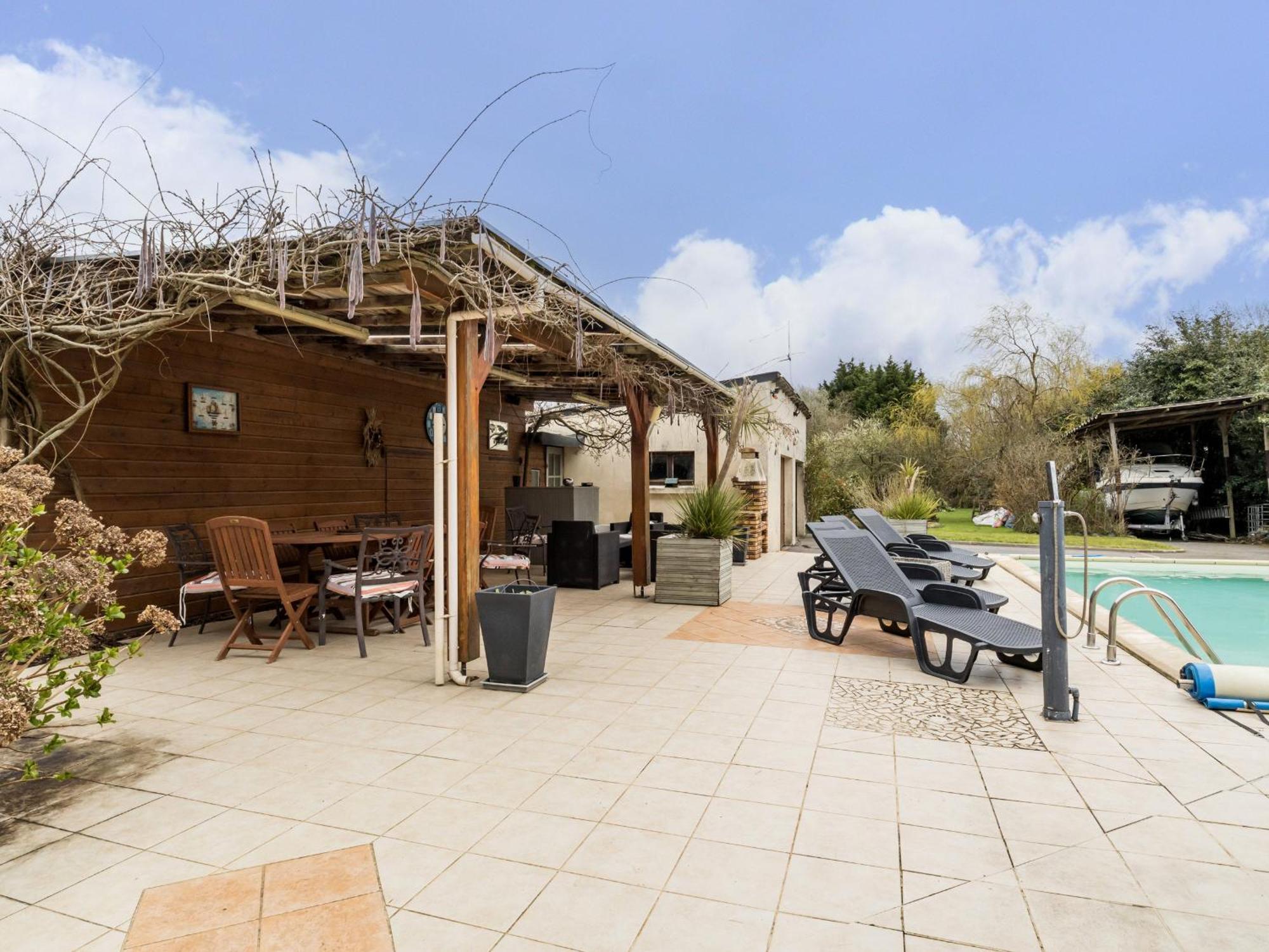 Maison Familiale Avec Piscine Chauffee, Proche Plages Et La Baule - Fr-1-306-1266 Villa Saint-Molf Eksteriør billede